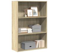 vidaXL Bibliothèque chêne sonoma 80x30x114 cm