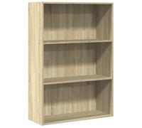vidaXL Bibliothèque chêne Sonoma 80x30x114 cm Bois d'ingénierie