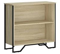 vidaXL Bibliothèque chêne sonoma 80x31x74,5 cm bois d'ingénierie848620 Marron G