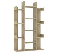 vidaXL Bibliothèque Chêne Sonoma 86x25,5x140 cm Bois d’ingénierie