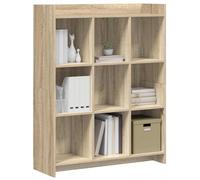 vidaXL Bibliothèque Chêne Sonoma 87,5 x 30 x 111 cm Bois d'ingénierie,