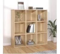 vidaXL Bibliothèque chêne sonoma 98x29x97,5 cm bois d'ingénierie 801128