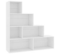 vidaXL Bibliothèque/Cloison Blanc 155x24x160 cm Bois d'ingénierie
