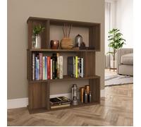 vidaXL Bibliothèque/Cloison Chêne marron 80x24x96 cm Bois d'ingénierie