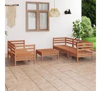 vidaXL Bibliothèque Corona 46x29x100 cm bois de pin massif Marron