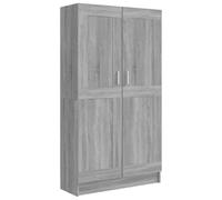 vidaXL Bibliothèque Sonoma gris 82,5 x 30,5 x 150 cm Bois d'ingénierie