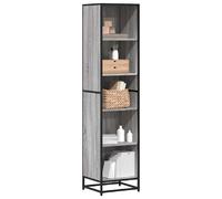 vidaXL Bibliothèque gris - 40x35x170,5 cm