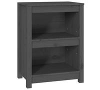 vidaXL Bibliothèque Gris 50x35x68 cm Bois de pin massif