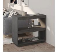 vidaXL Bibliothèque - Gris