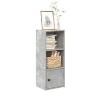 vidaXL Bibliothèque Gris Béton 31x24x77 cm
