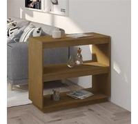vidaXL Bibliothèque Marron miel - 80x35x71 cm