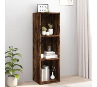 vidaXL Bibliothèque/Meuble TV chêne fumé 36x30x114 cm bois d'ingénierie