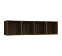 vidaXL Bibliothèque/Meuble TV Chêne Marron 143x30x36cm Bois ingénierie