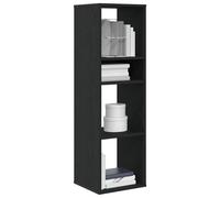 vidaXL Bibliothèque noir 34x31x112 cm bois d'ingénierie