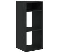 vidaXL Bibliothèque 34x31x80 cm Bois d'ingénierie Noir – Armoire de rangement