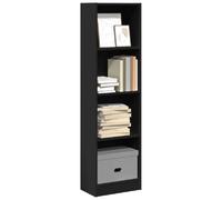 vidaXL Bibliothèque Noir - 40x24x143 cm