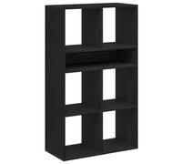 vidaXL Bibliothèque 66x31x112 cm Bois d'ingénierie Noir – Armoire de rangement
