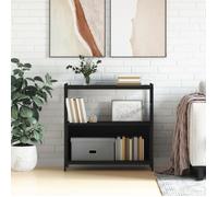 vidaXL Bibliothèque 832793 80x30x78,5 cm Bois d'ingénierie et Fer Noir