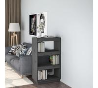 Bibliothèque Séparateur de pièce Gris 60x35x103 cm Pin massif