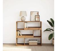 vidaXL Bibliothèque/Séparateur - Chêne artisanal