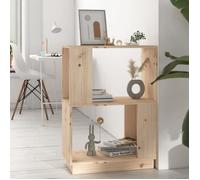 vidaXL Bibliothèque-Séparateur de pièce 51x25x70 cm Bois de pin solide
