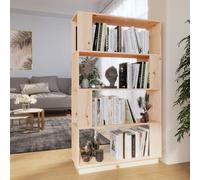 Vidaxl Bibliothèque/Séparateur De Pièce 80x25x132 Cm Pin Solide