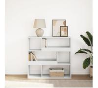 vidaXL Bibliothèque / Séparateur de pièce blanc 100 x 33 x 94,5 cm