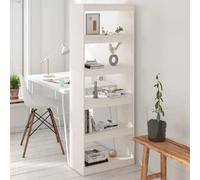 vidaXL Bibliothèque/Séparateur de pièce - Blanc