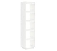 vidaXL Bibliothèque/Séparateur de pièce Blanc 40x35x167 cm Pin solide
