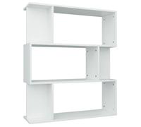 vidaXL Bibliothèque/Cloison Blanc 80x24x96 cm Bois d'ingénierie