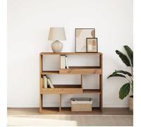 vidaXL Bibliothèque / Séparateur de pièce Chêne artisanal 100x33x94,5 cm