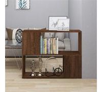 vidaXL Bibliothèque / Séparateur de pièce Chêne marron 80x24x63 cm