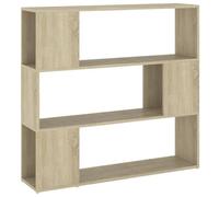 Vidaxl Bibliothèque/Séparateur De Pièce Chêne Sonoma 100x24x94 Cm