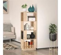 vidaXL Bibliothèque-Séparateur de pièce 51x25x132 cm Pin solide