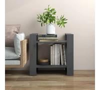vidaXL Bibliothèque/Séparateur de pièce gris 60x35x57 cm bois de pin