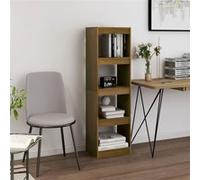 vidaXL Bibliothèque/Séparateur Marron Miel