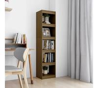 vidaXL Bibliothèque/Séparateur de pièce Marron Miel 40x30x167,5 cm Pin