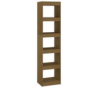 vidaXL Bibliothèque/Séparateur de pièce Marron Miel 40x30x167,5 cm Pin