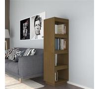 vidaXL Bibliothèque/Séparateur de pièce Marron miel 40x35x135 cm Pin