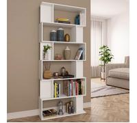 vidaXL Bibliothèque/Séparateur de Pièce, Meuble de Rangement, Étagère à Livres Salon Salle de Séjour Chambre Intérieur, 800090