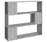 vidaXL Bibliothèque / séparateur de pièce Sonoma gris 100×24×94 cm