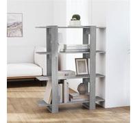 vidaXL Séparateur de pièce - Sonoma gris