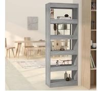 vidaXL Bibliothèque/Séparateur Sonoma gris