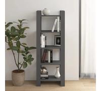 vidaXL Bibliothèque/Séparateur - Gris