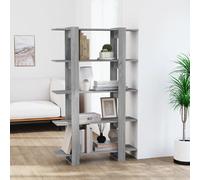 vidaXL Bibliothèque/Séparateur Sonoma gris 100x30x160 cm