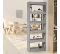 vidaXL Bibliothèque/Séparateur Sonoma gris