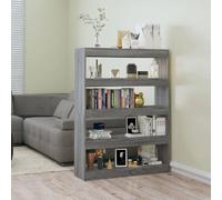 vidaXL Bibliothèque/Séparateur sonoma gris