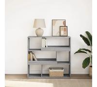 vidaXL Bibliothèque/Séparateur - Sonoma gris