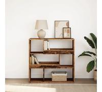 VidaXL Bibliothèque/Séparateur Vieux bois 854443