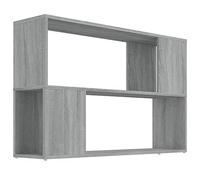 vidaXL Bibliothèque Sonoma Gris 100x24x63 cm Bois d'ingénierie